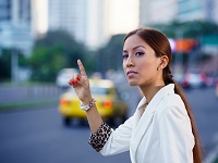 taxis en la ciudad de Panama